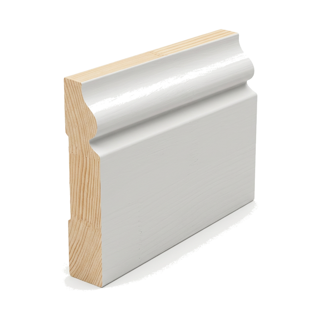151P | FJ Pine Primed baseboard profile