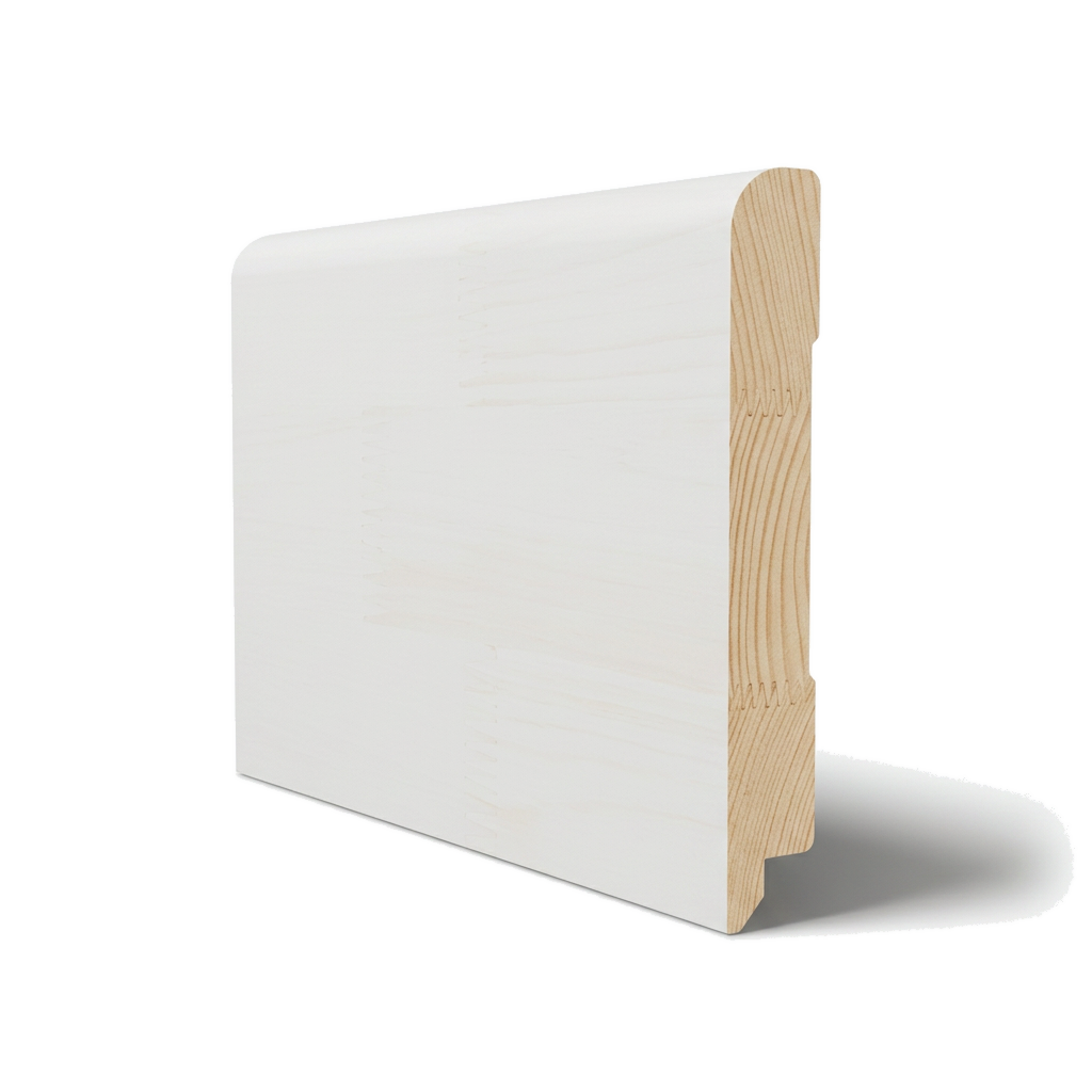 LWM 433 | FJ Pine Primed baseboard profile