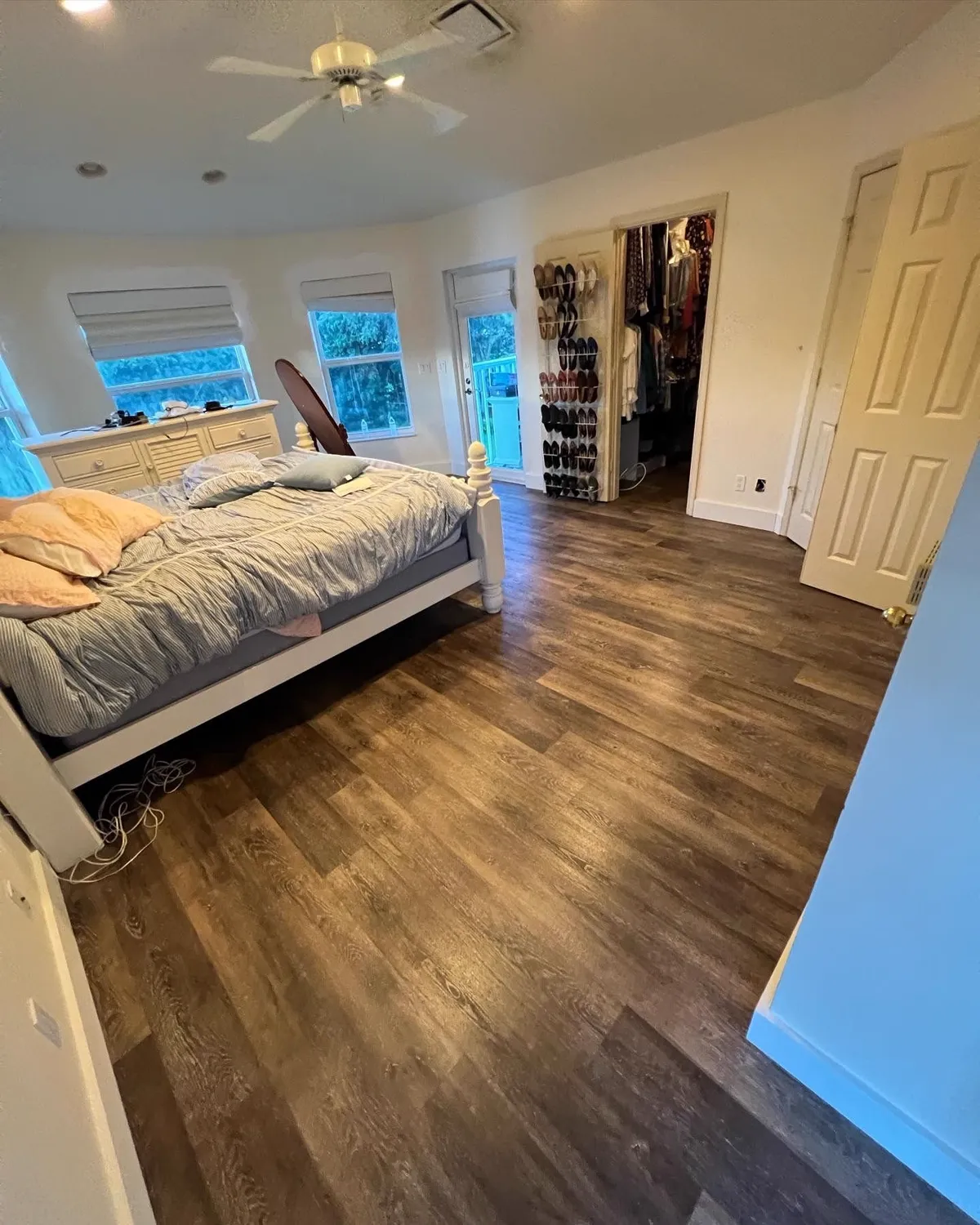 Hardwood flooring installed by D'Landra Wooden Floors in South Florida