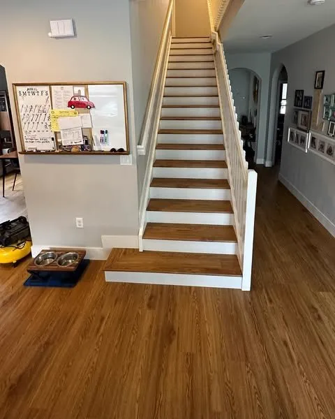 Hardwood flooring installed by D'Landra Wooden Floors in South Florida