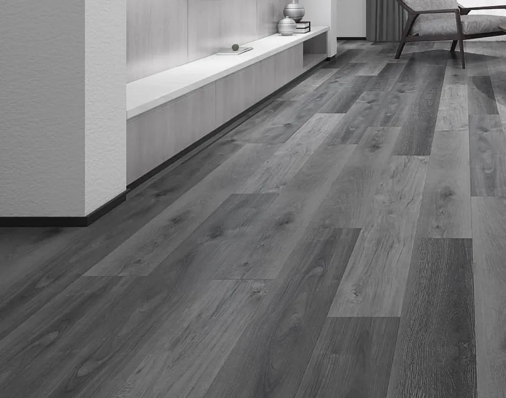 Luxury vinyl plank flooring installed by D'Landra Wooden Floors in South Florida