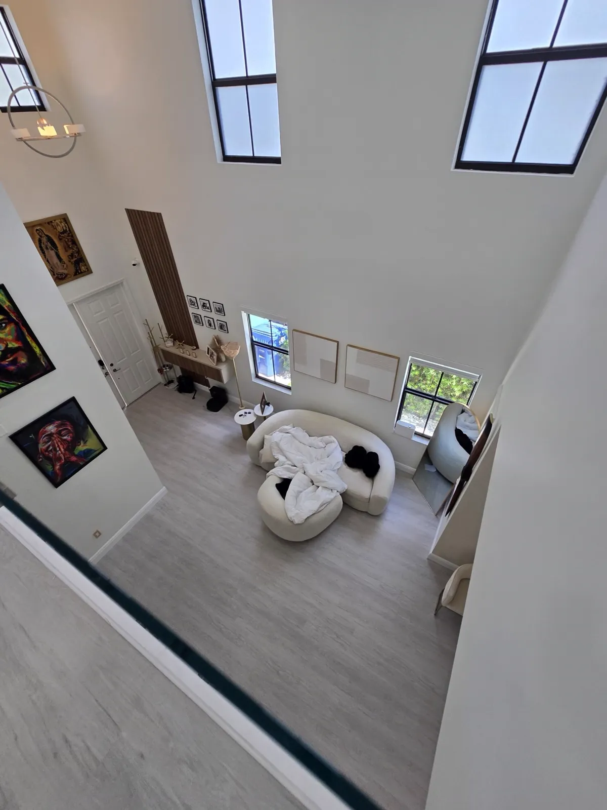 Luxury vinyl plank flooring installed by D'Landra Wooden Floors in South Florida