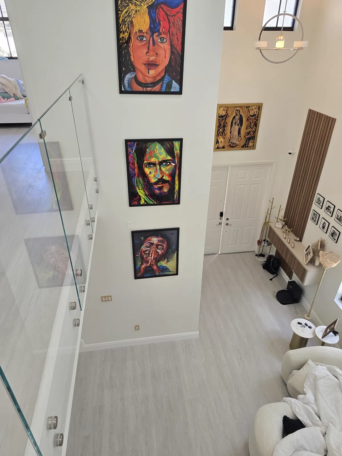 Luxury vinyl plank flooring installed by D'Landra Wooden Floors in South Florida