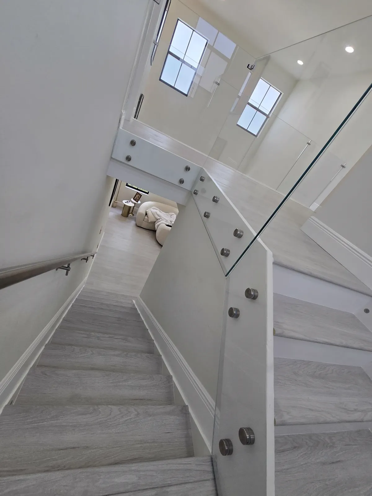 Luxury vinyl plank flooring installed by D'Landra Wooden Floors in South Florida