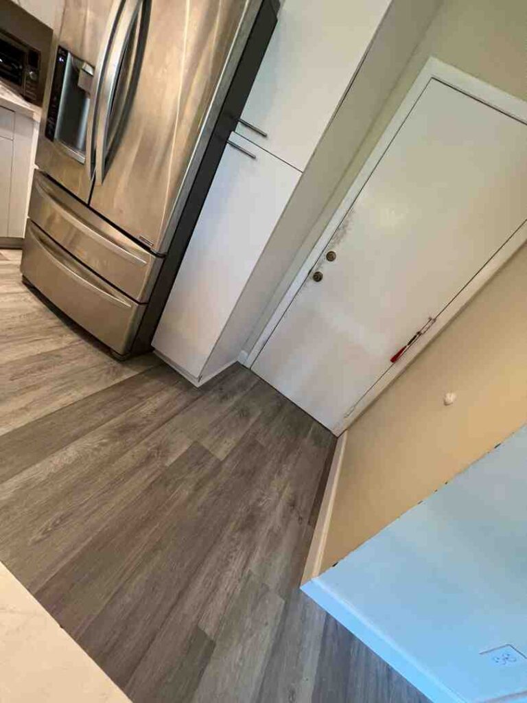 Waterproof flooring for kitchens