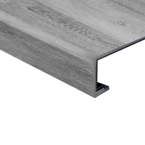 Silver Grey Square Stair Nose