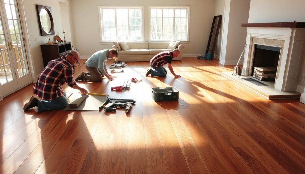 Preparing for Hardwood Installation