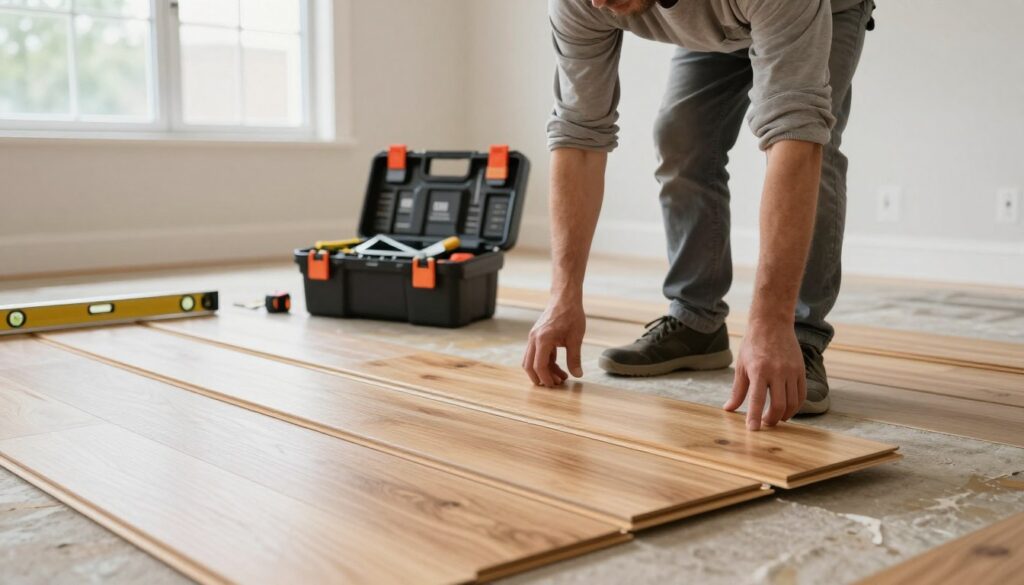 Flooring installation preparation
