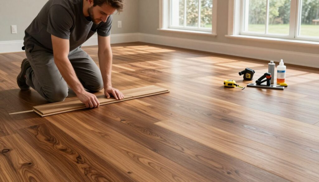 hardwood floor installation